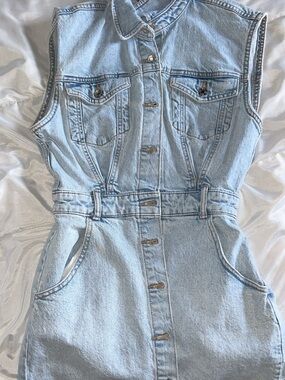 Zara Light Blue Denim Jacket